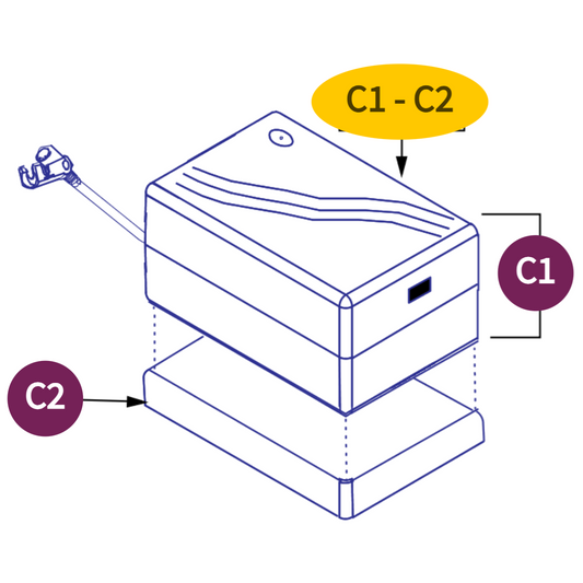 Transformer and Battery - ELE1707199 - ZB-A290020-U - ZB-B1500-3S