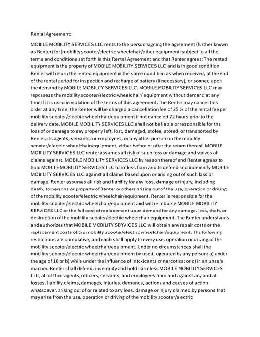 Scooter Rental - Golden Technologies - Buzzaround LT GB108