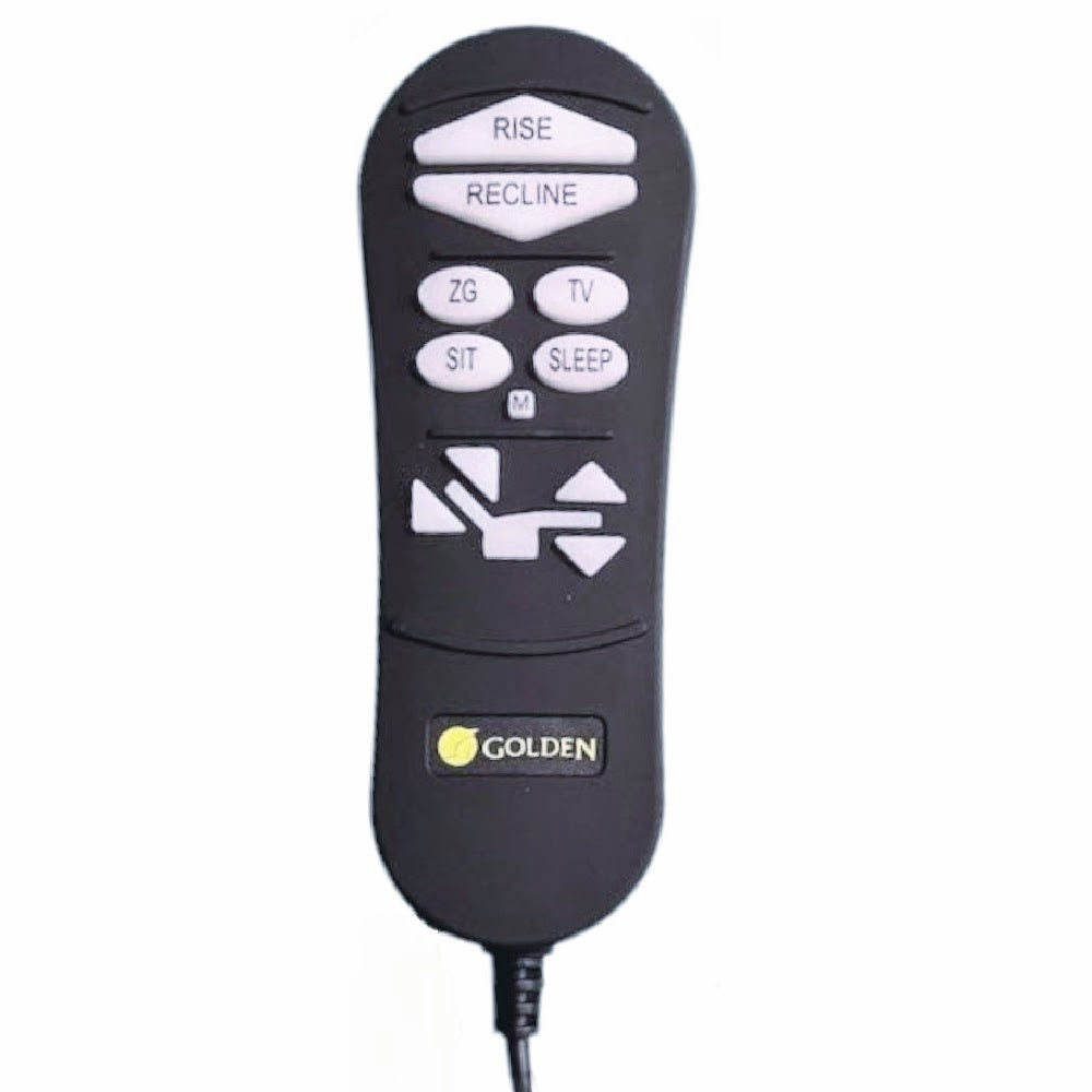 Golden Technologies - Seat Lift Recliner Chair - Remote Hand Control Pendant - ZK3700-HC