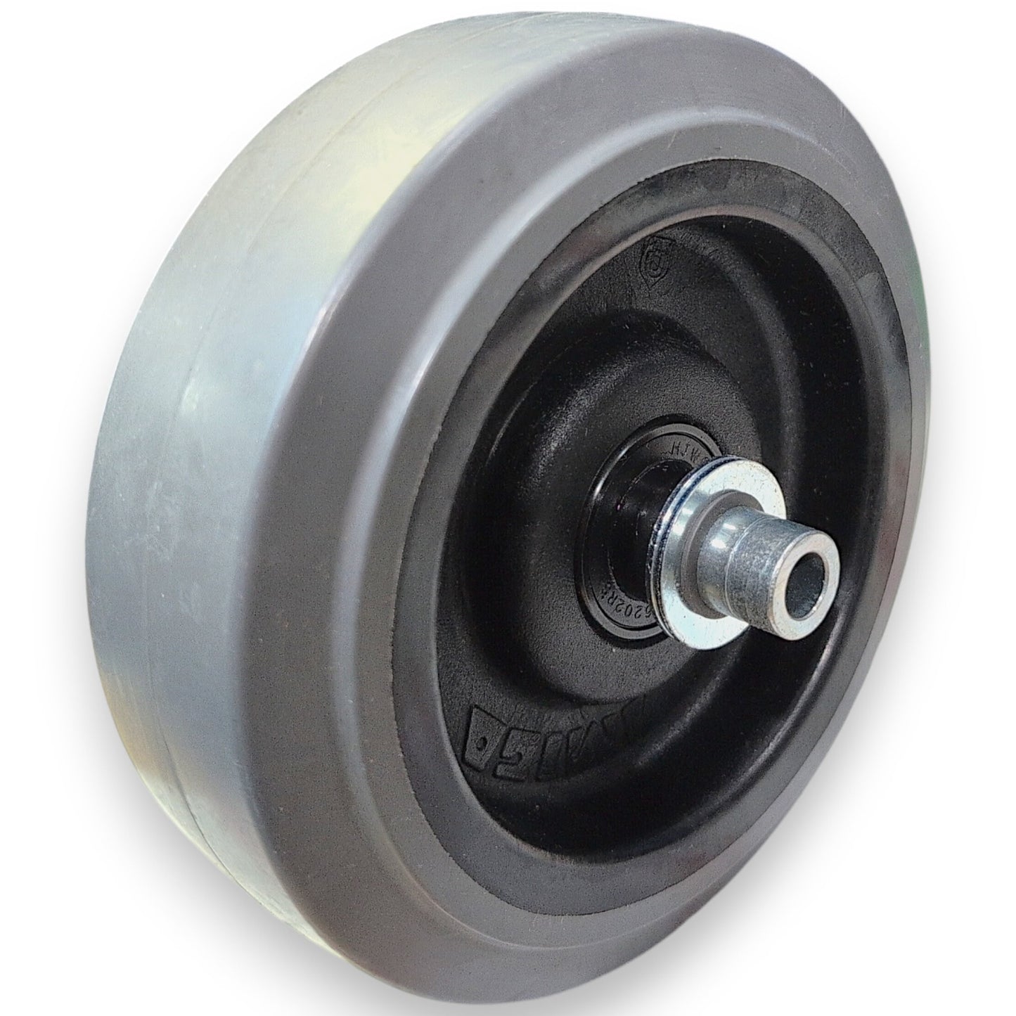 Amigo Mobility - 9981.10 - 6 Inch Front Wheel Assembly, Solid, flat tire