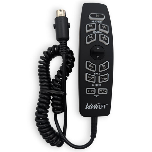 front, also shows the remotes cable