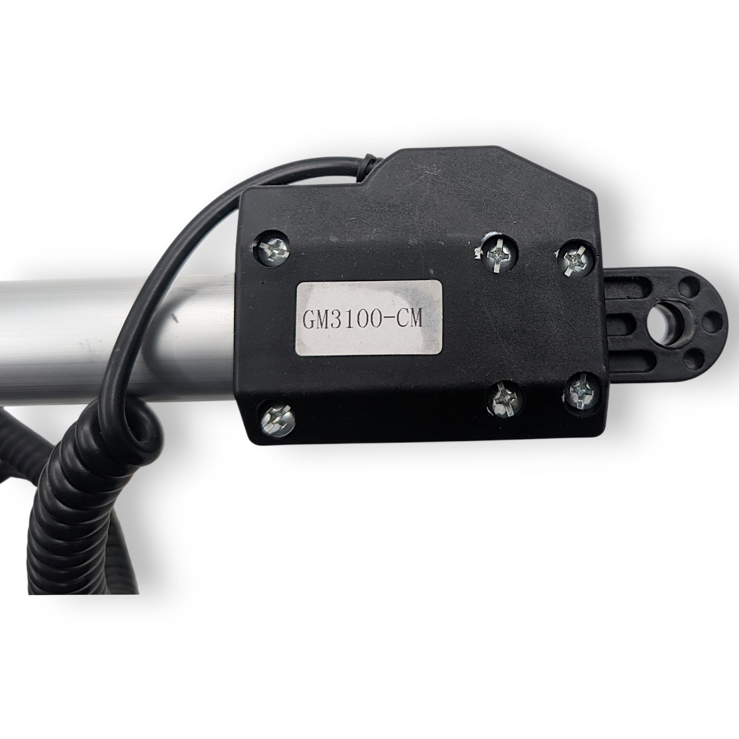 motor with label and rear clevis mount