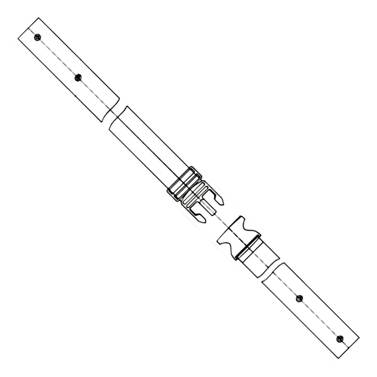Golden Technologies Cricket Seat Belt Assembly & Hardware (MBA-0072)