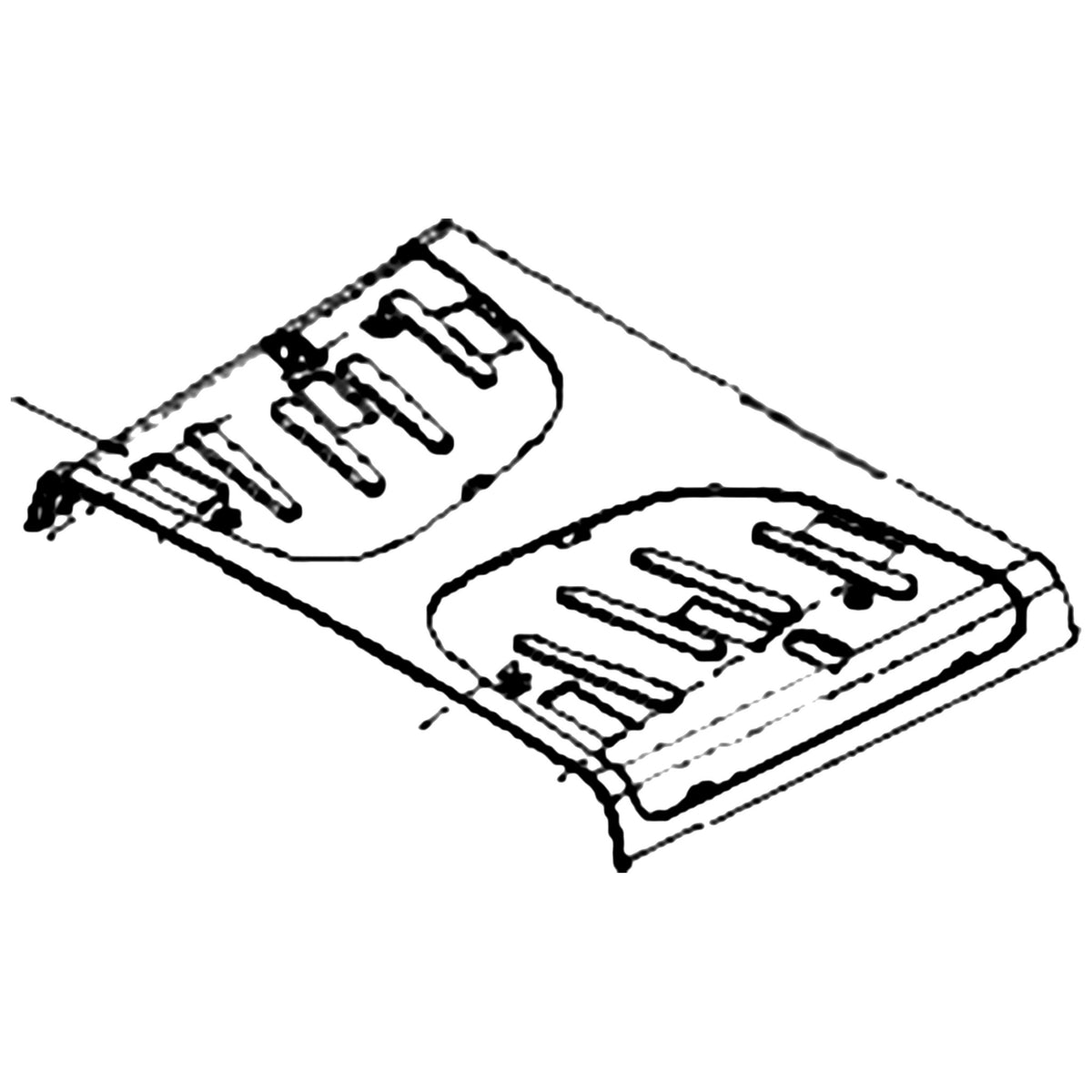 Golden Technologies MBB-BZ7-DECK Deck parts diagram