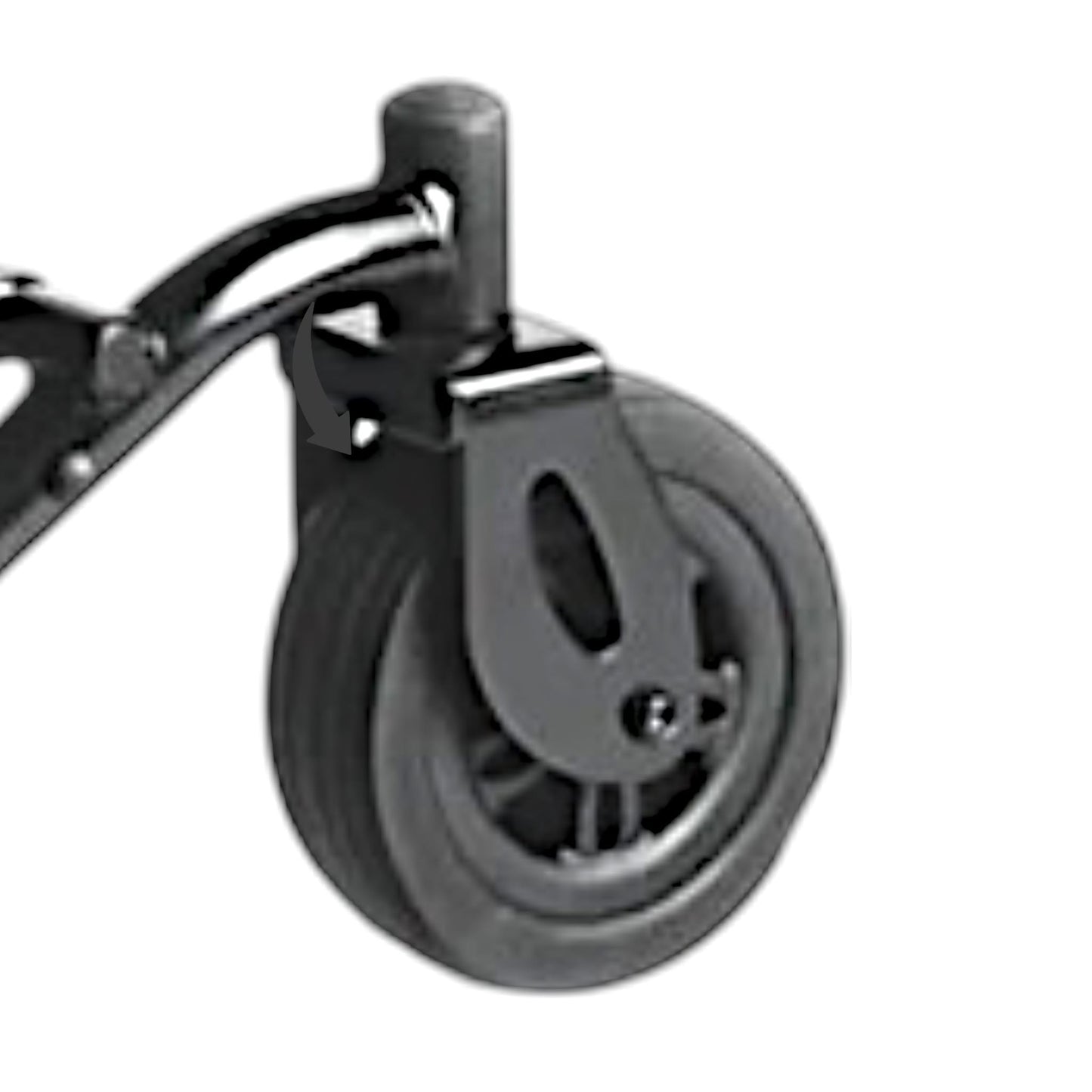 Merits Health 6x2 inch Caster Wheel Assembly (33000145)