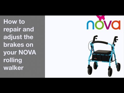 Nova Medical Rollator Brake Cables With Crimps Pair (P-CABLE2)