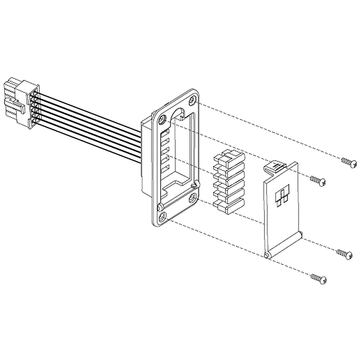 Pride Mobility (ELEASMB5383), tiller fuse block assembly for Victory 10 scooters.
