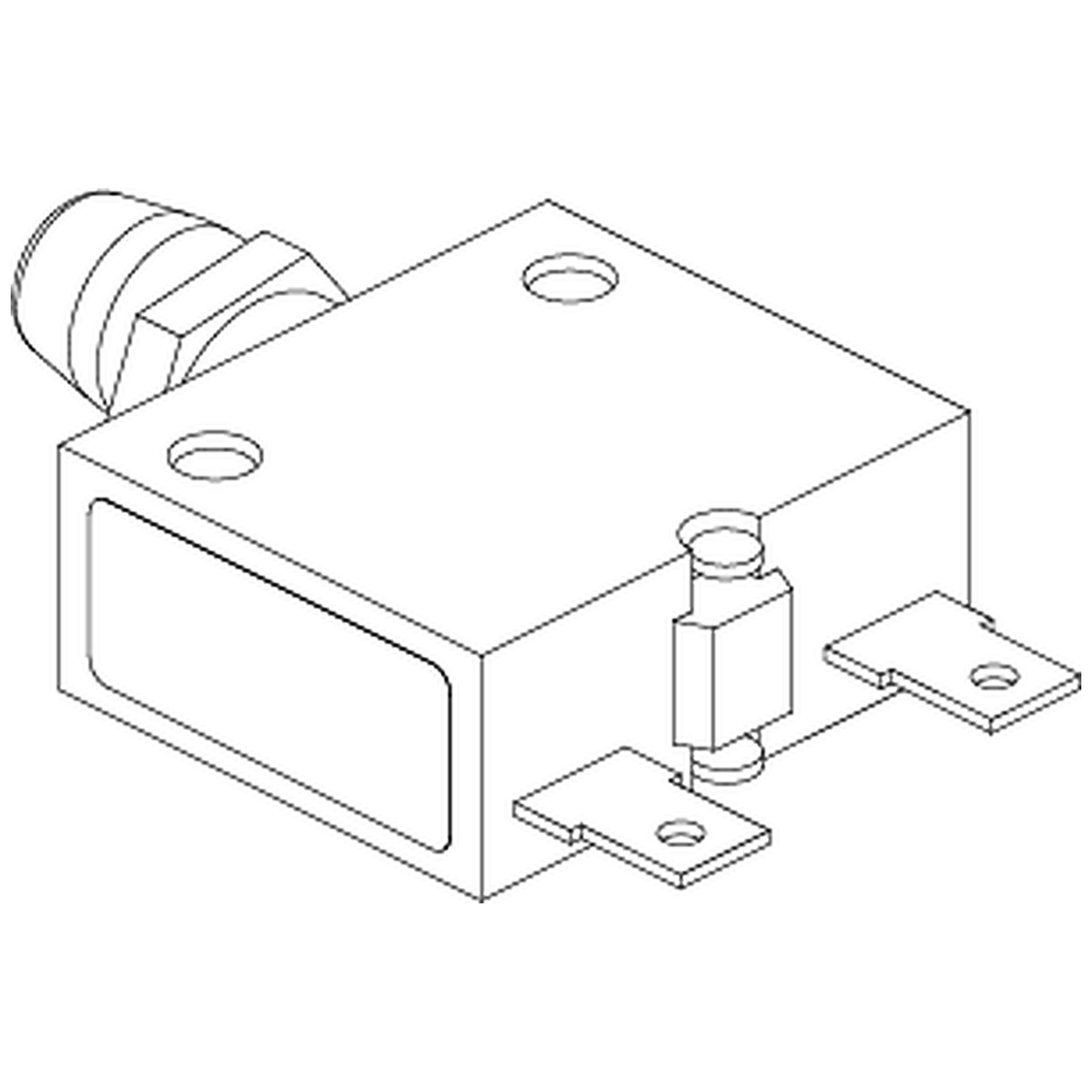 Pride Mobility (ELECBRK1029), 40 amp circuit breaker with straight ring terminals.