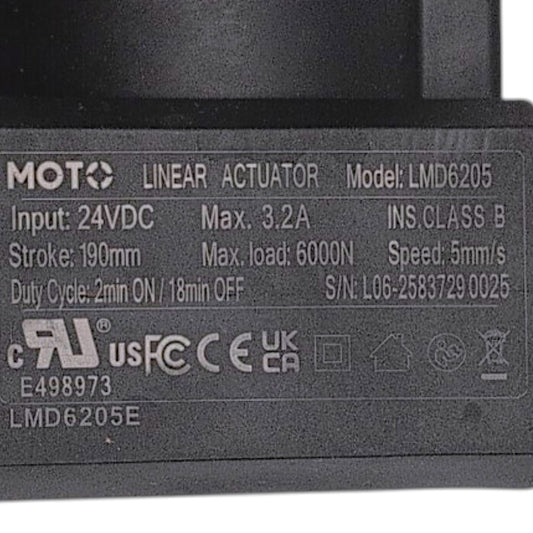Pride Mobility/Mega Motion DRVMOTR1427 Lift Chair Motor - Moto LMD6205E