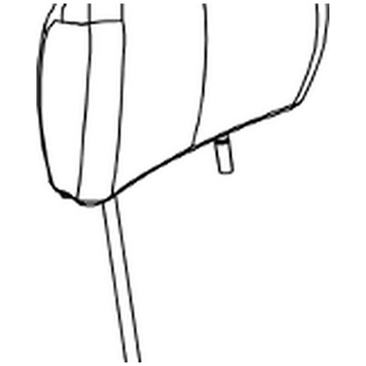 Pride Mobility (SET147130), Pride parts diagram of the CRS 13 hi-back seat showing the headrest assembly, item A1.