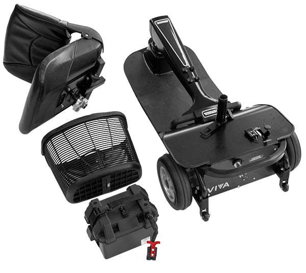 Amigo Mobility - VIVA Electric 3-Wheel Mobility Scooter