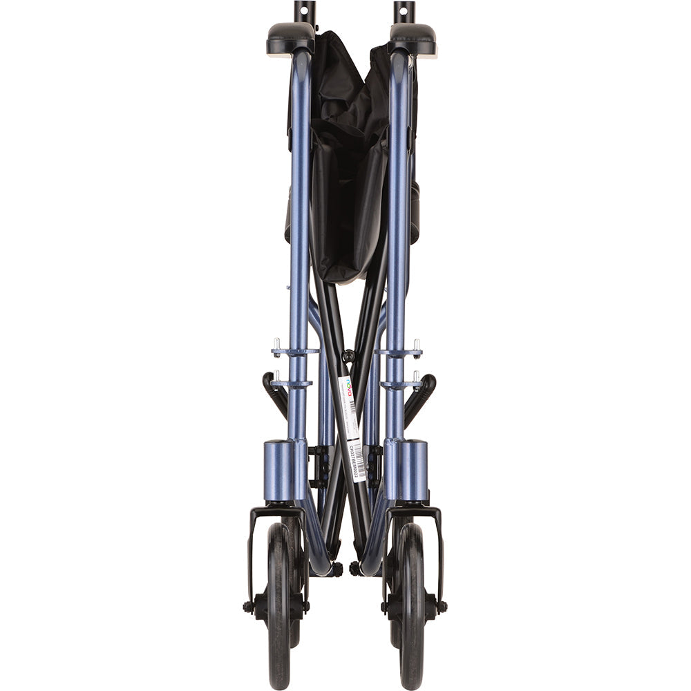Transport Chair - 19" with Swing Away Footrests Blue - 319B