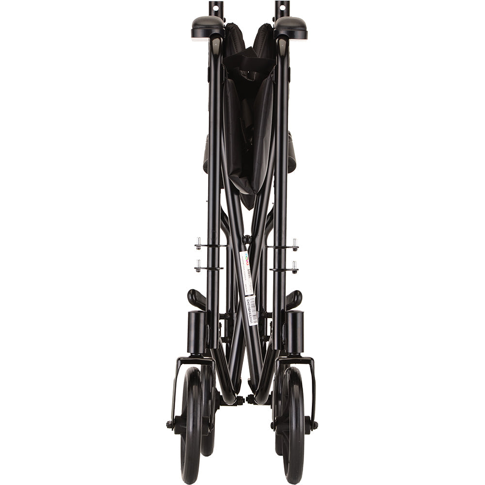 Transport Chair - 19" with Swing Away Footrests Black - 319BK