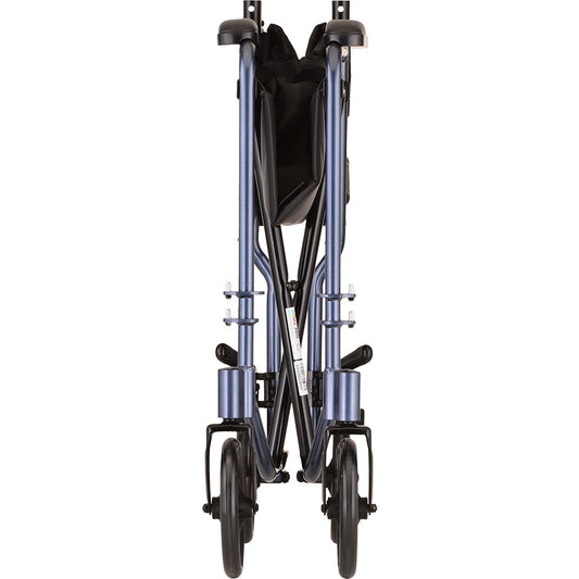 Nova Medical - Lightweight Transport Chair - 19" with Swing Away Footrest Blue 329B