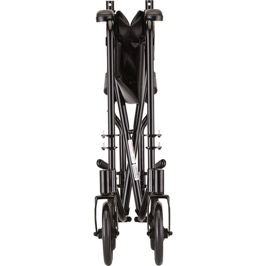Nova Medical - Lightweight Transport Chair - 19" with Swing Away Footrest Black 329BK