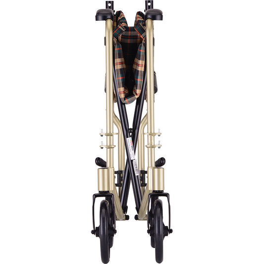 Nova Medical - Lightweight Transport Chair - 19" with Swing Away Footrest Champagne 329CP