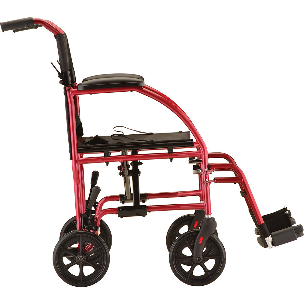 Rochester New York Rental | NOVA Medical 18" Ultra Lightweight Transport Chair Rental (379)