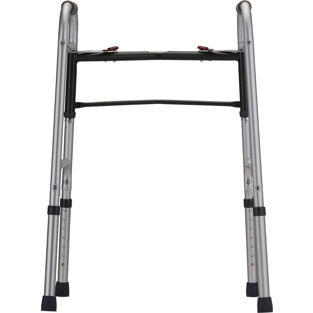 Standard Two Button Folding Walker 4090