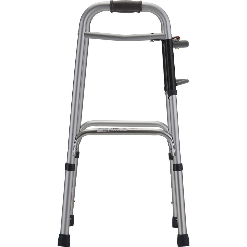 Standard Two Button Folding Walker 4090