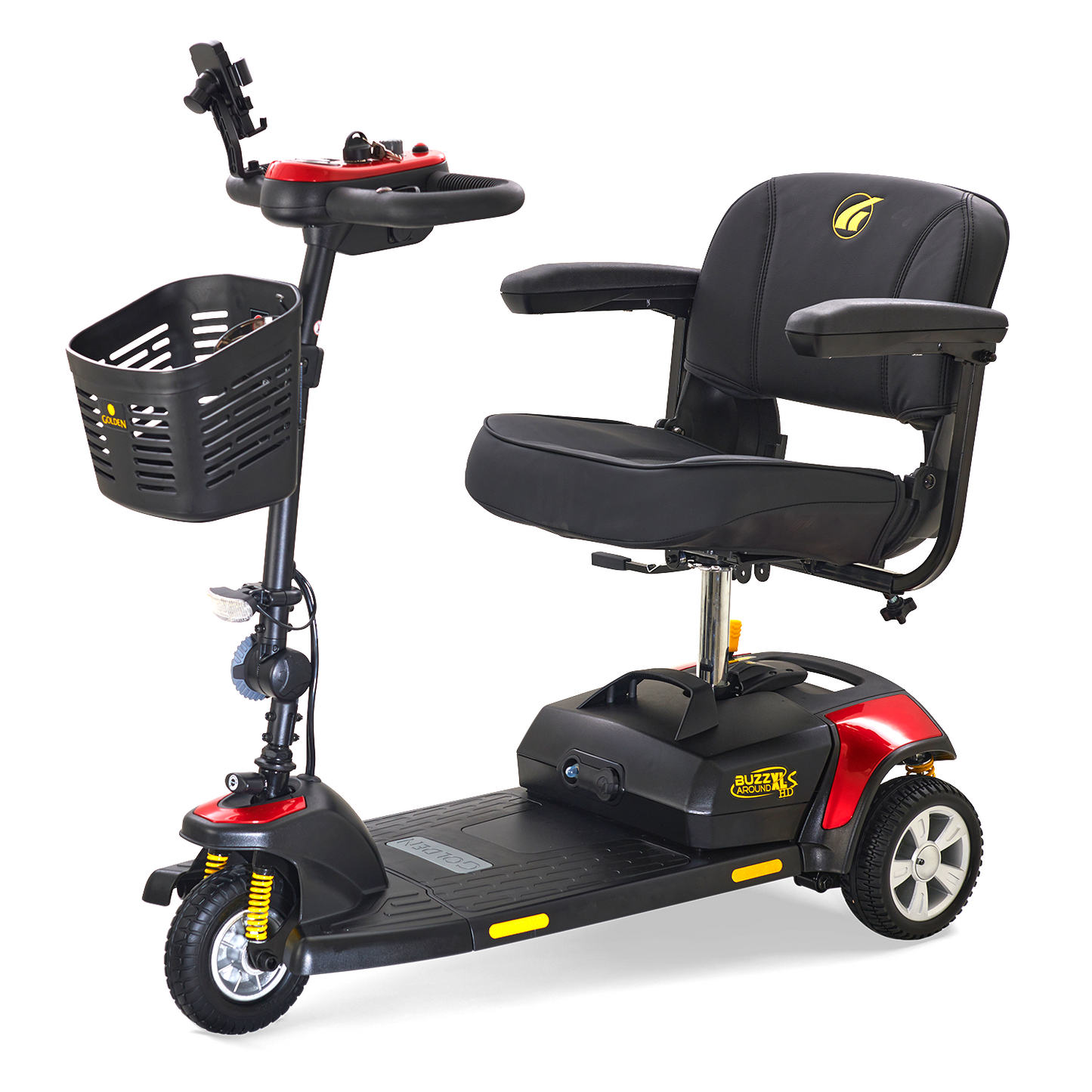 Golden Technologies - Buzzaround XLS-HD 3-Wheel Mobility Scooter - GB121B-SHZ
