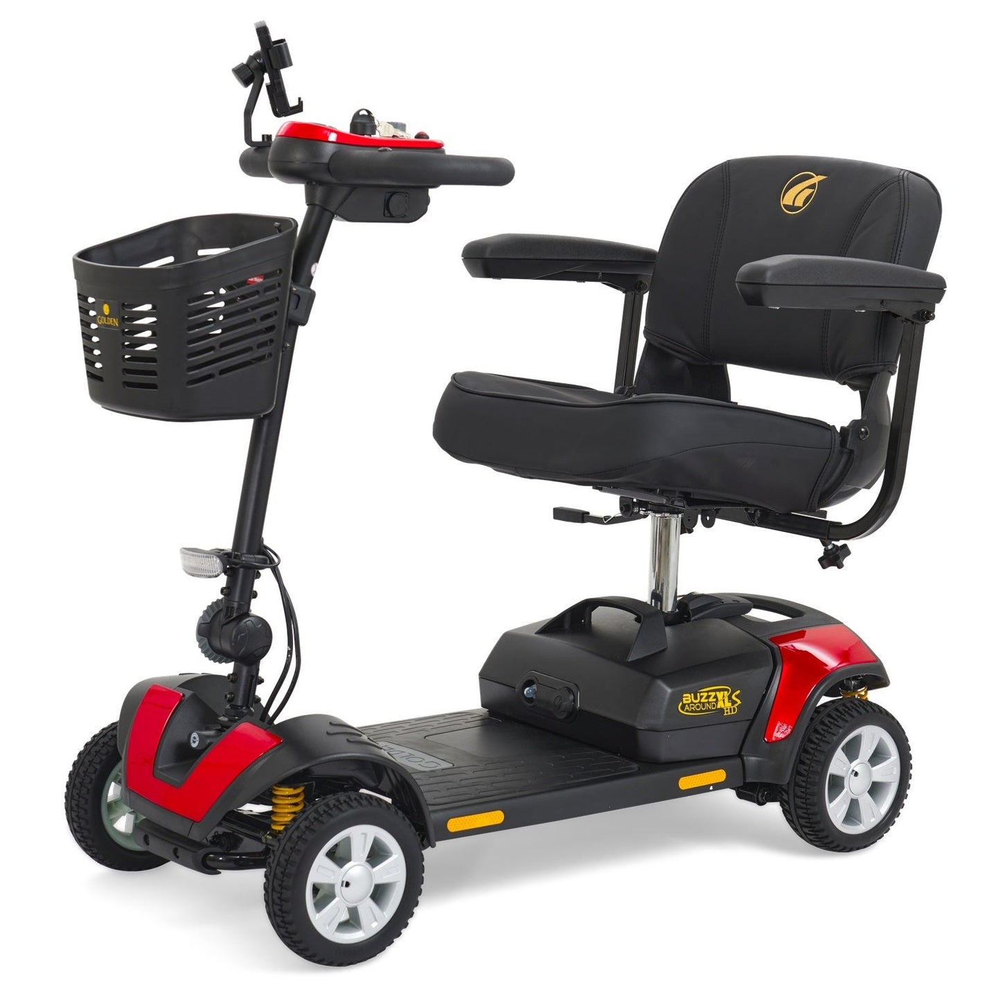 Golden Technologies - Buzzaround XLS-HD 4-Wheel Mobility Scooter - GB124A-SHZ