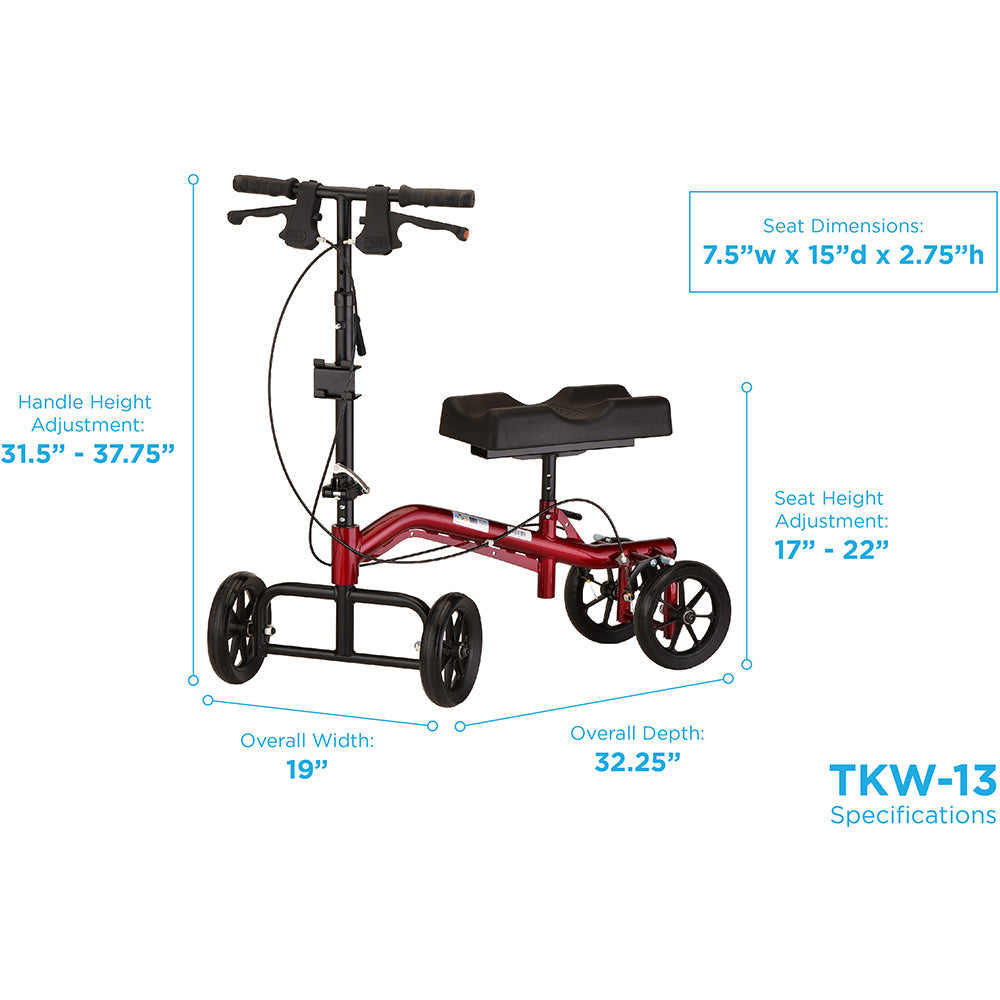 Turning Knee Walker Heavy Duty TKW-13