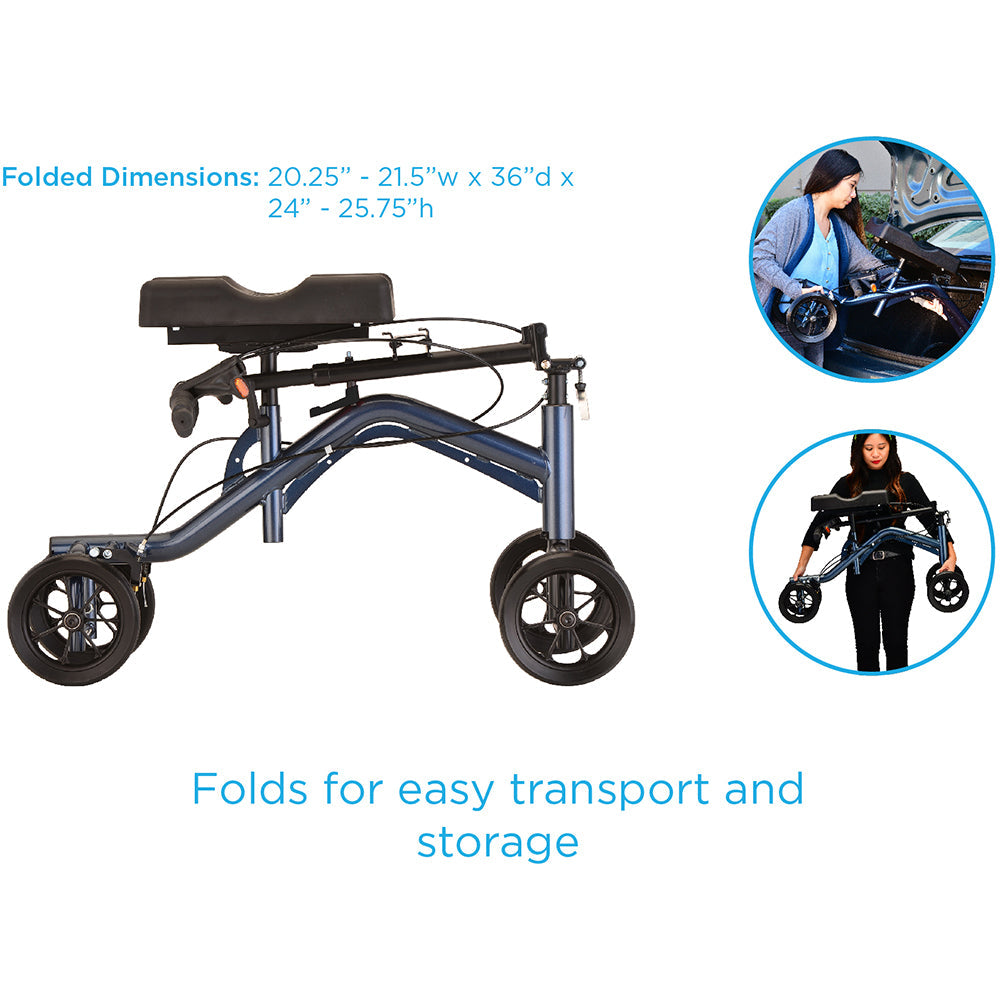 Turning Knee Walker Heavy Duty Tall TKW-14