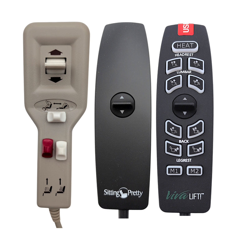 Lift Recliner Remotes With Toggle Switches