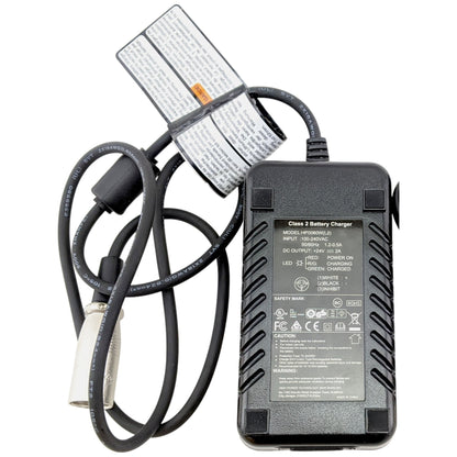 24V 2A | Vive 3 & 4 Wheel Scooter Charger | 3-Pin