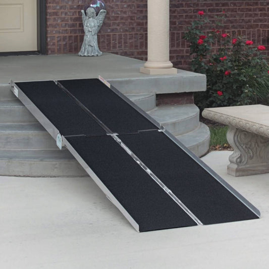 Rochester New York Rental | PVI Multifold 8' Wheelchair Ramp Rental WCR830 | 800 lb Capacity