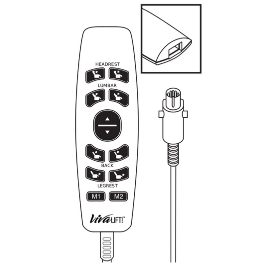 Pride Mobility - Lift Chair Remote - CTL2104324 - HW110L