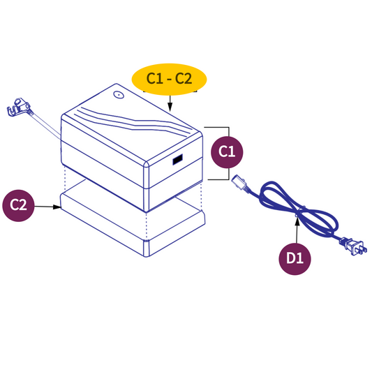 Transformer and Battery - ELE1707199 - ZB-A290020-U - ZB-B1500-3S