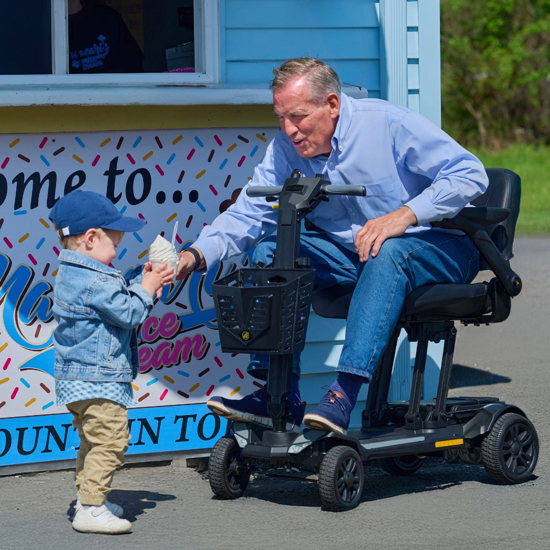 Golden Technologies Buzzaround CarryOn 4-Wheel Mobility Scooter - GB220