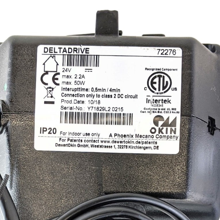 Golden Technologies - Motor - GM1500-LM - Okin Delta Drive 72276 - 1.28.000.086.30