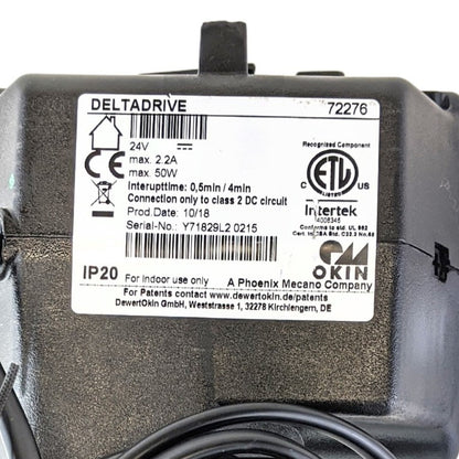 Motor - GM1500-LM - Okin Delta Drive 72276 - 1.28.000.086.30