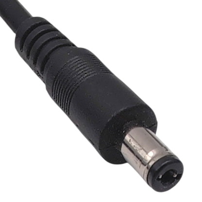 closeup of DC barrel plug for wireless charging
