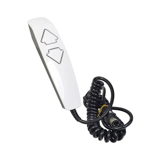 Front View With Cord. Shows 2-Buttons and the 5-Pin connector