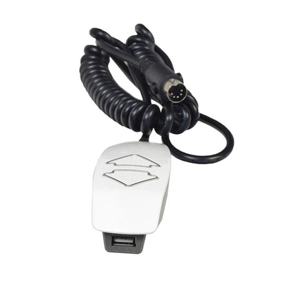 top View showing the USB port and 5-Pin Connector