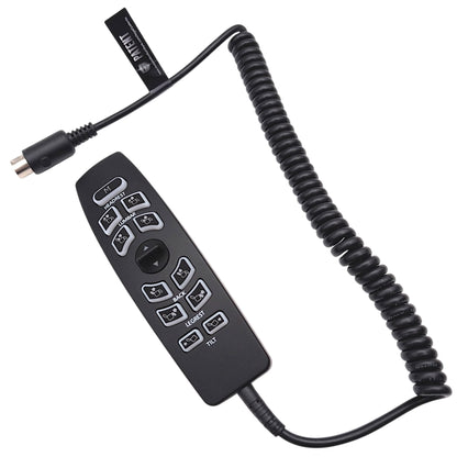 front with cable unwound to show length