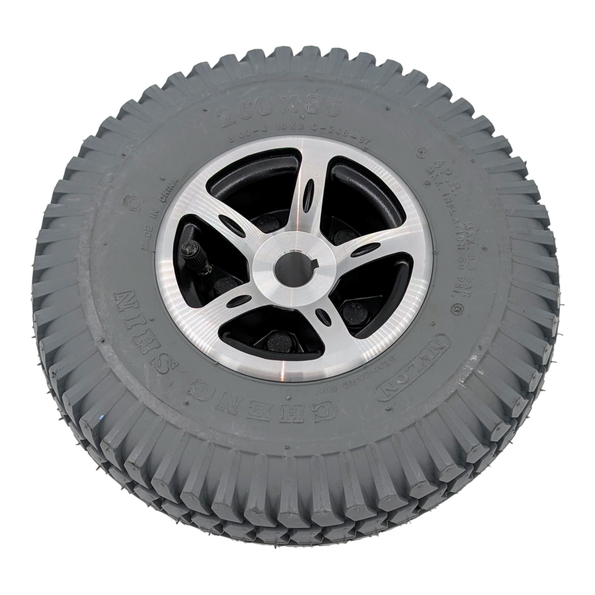 Merits Rear Pod Merits 32600056 | Pneumatic Rear Wheel Assembly for Pioneer 3 & 4 ...