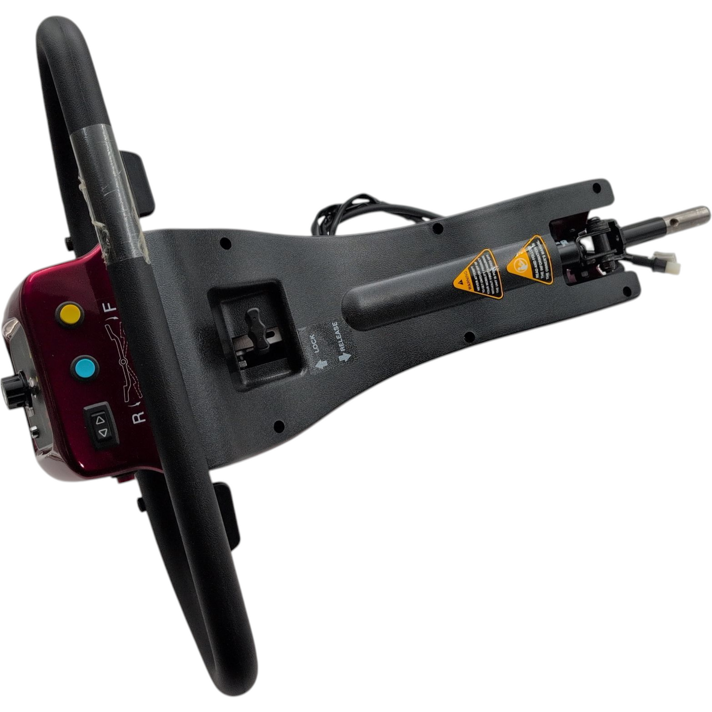 Merits - 33500572 - Pioneer 4 (S141 4-Wheel) Tiller Assembly Red - Includes Complete Dash and Shrouds