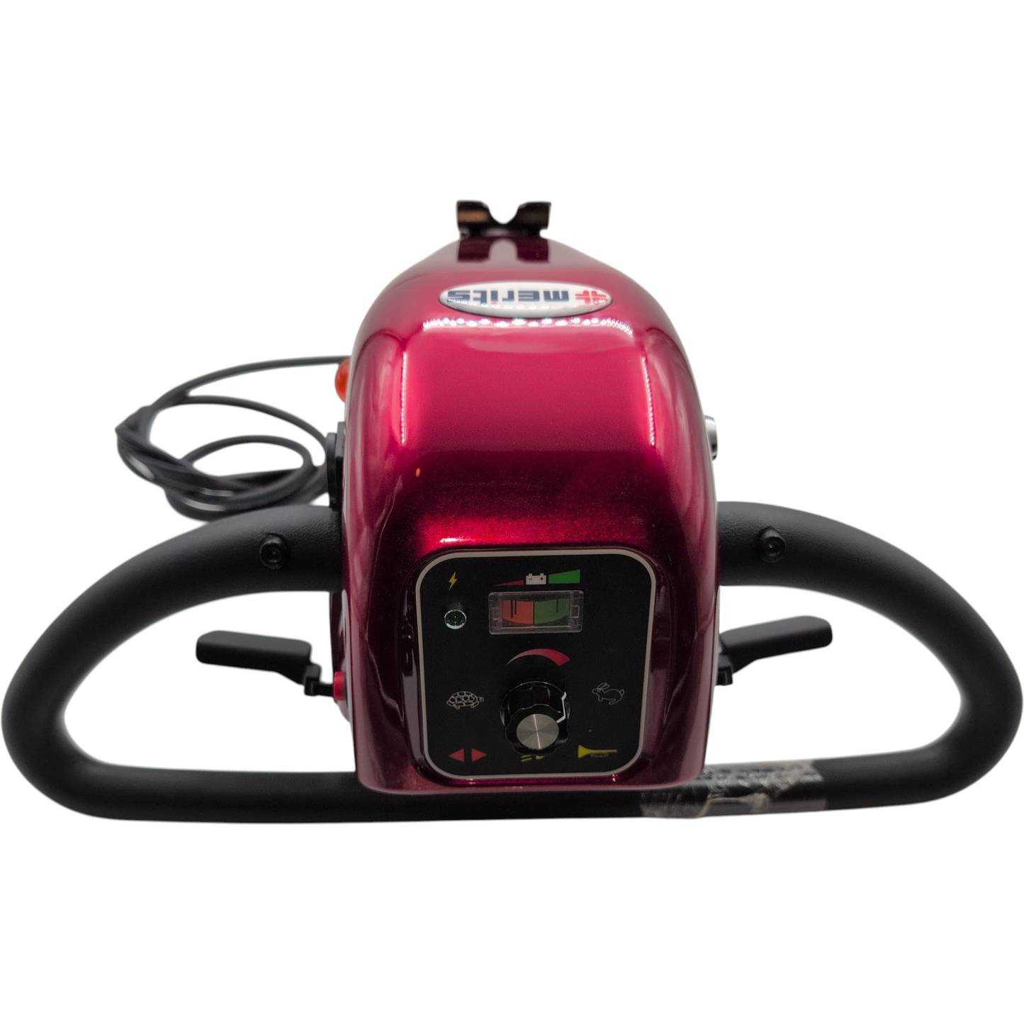 Merits - 33500572 - Pioneer 4 (S141 4-Wheel) Tiller Assembly Red - Includes Complete Dash and Shrouds