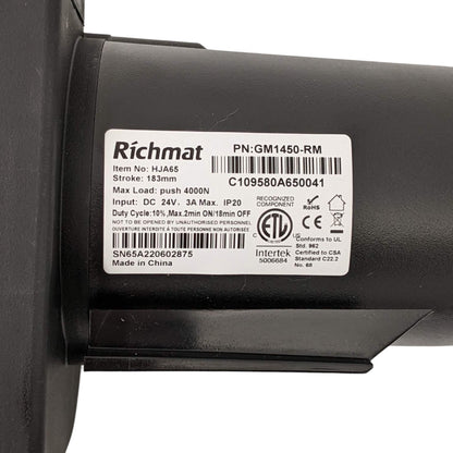 Motor - GM1450-RM - Richmat HJA65