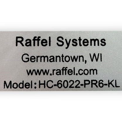 product label with Model Number: hc-6022-PR6-KL