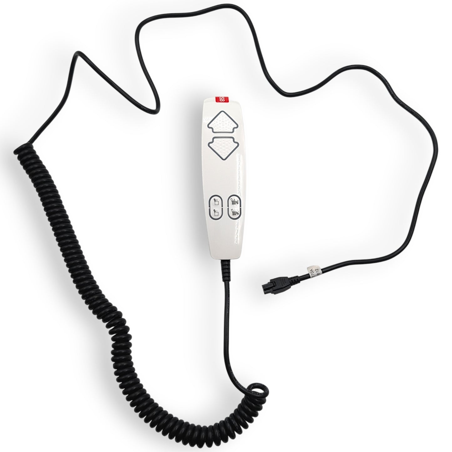 remote with cord extended