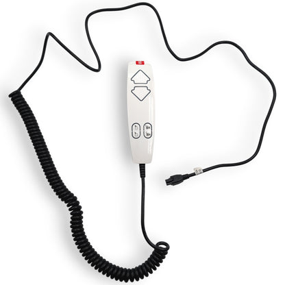 remote with cord extended