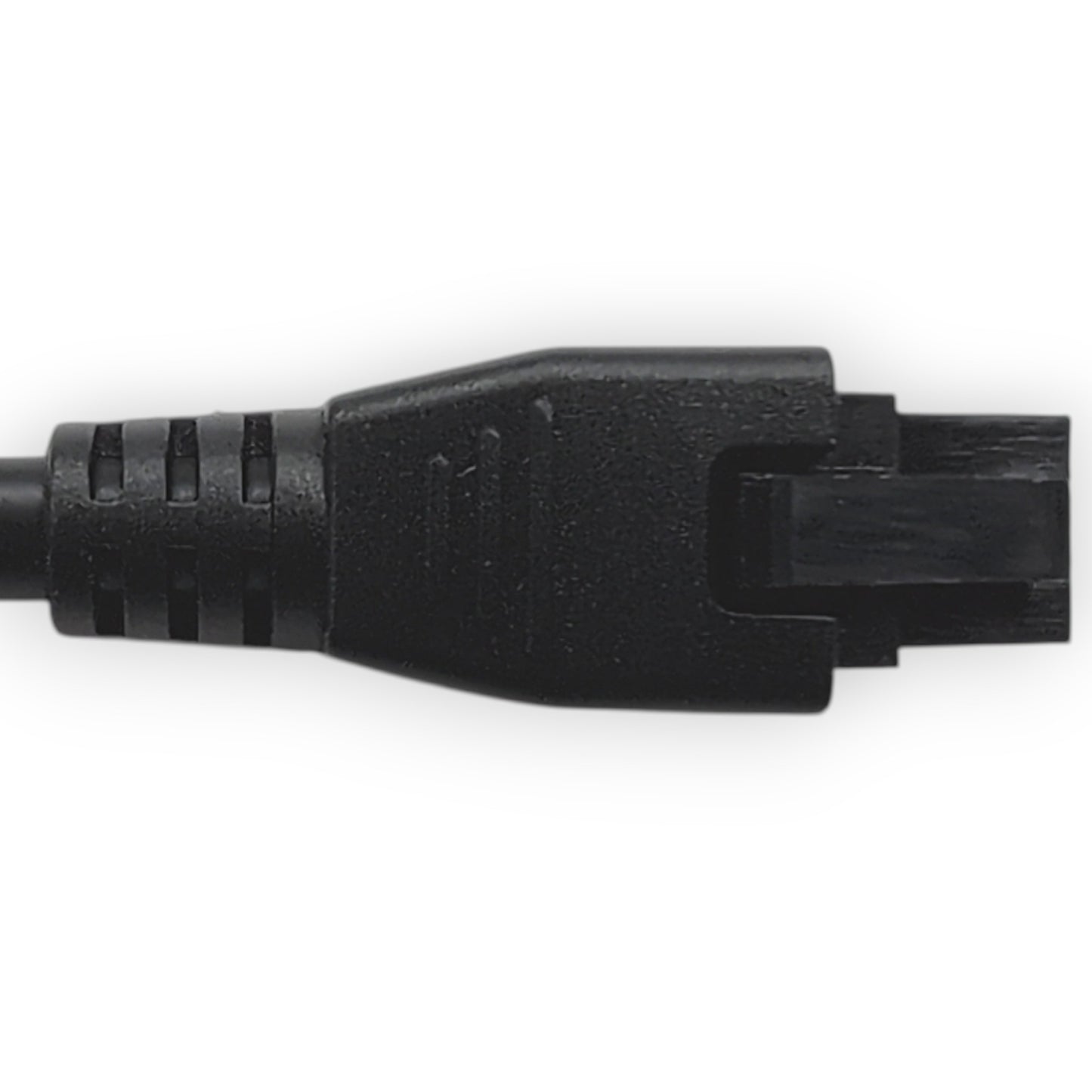 top of 6 pin female connector with clip