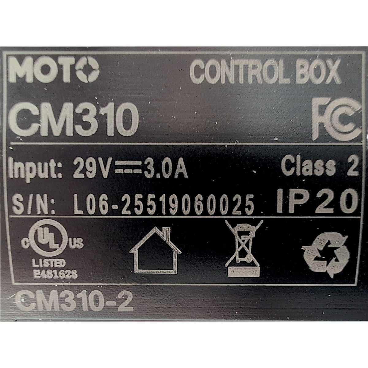 Pride Mobility | Control Box | CTL1707193 | CM310 – Mobile Mobility Service