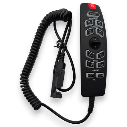 Pride Mobility Lift Recliner Chair - Remote Hand Control Pendant - CTL2303094 - 11 Button - 5 pin connector