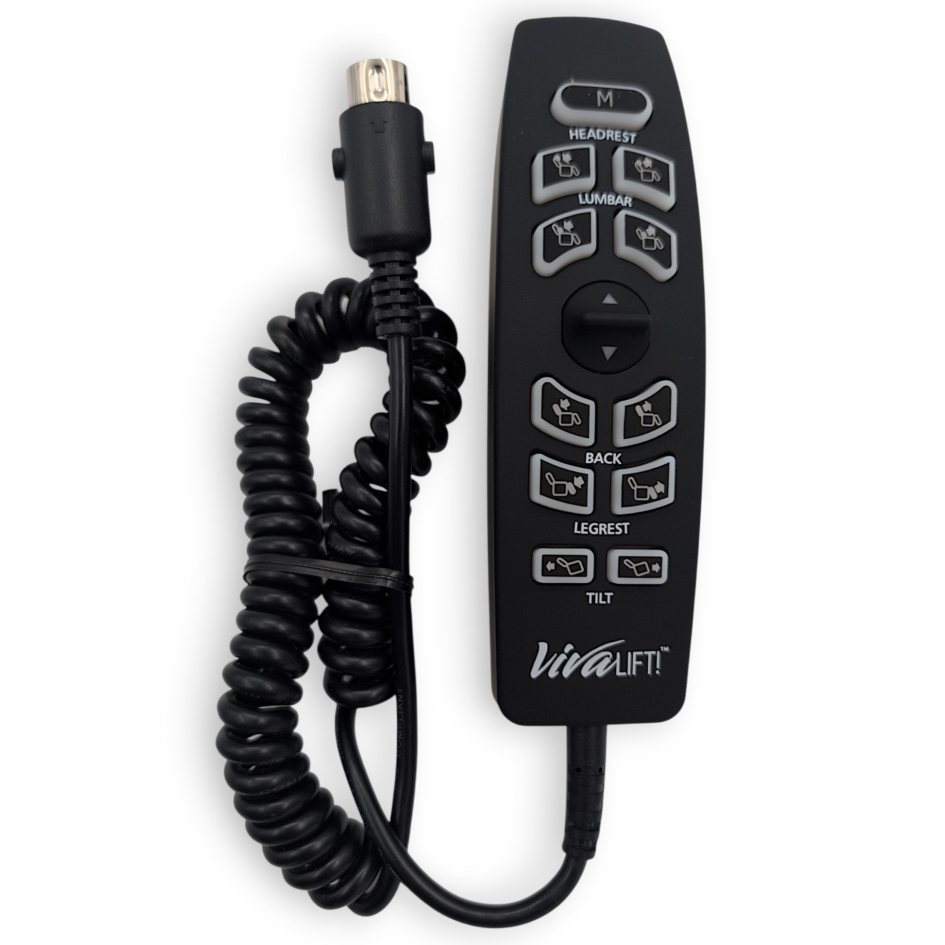 front, also shows the remotes cable